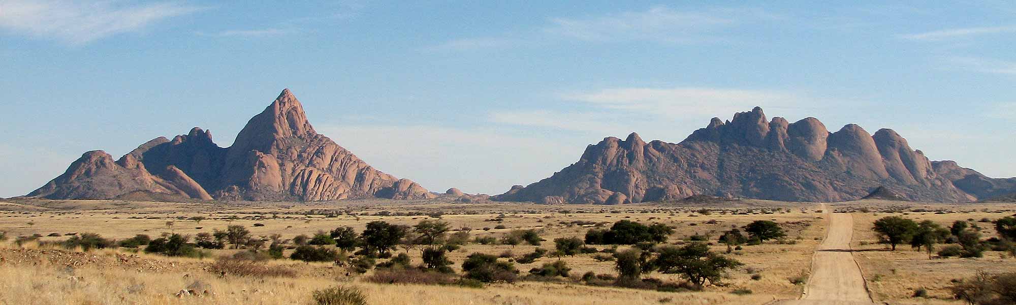 Spitzkoppe - Inselberg in the Erongo region Namibia