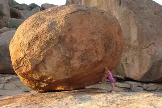 Boulders in the Erongo - ideal for playing hide and seek